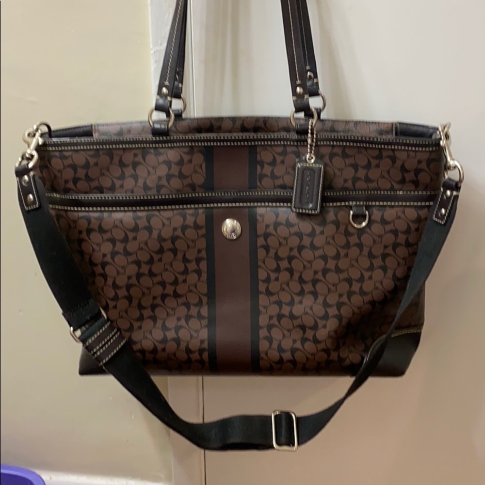 Coach diaper bag